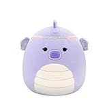 Squishmallows Original 12in Eartha The Purple Seahorse with Silver Headband – Official Jazwares Valentine Plush (Medium)
