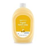 Amazon Basics Liquid Hand Soap Refill, Milk and Honey Scent, Triclosan-Free, Dermatologist Tested, 50 Fluid Ounces