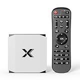 Android TV Box 4GB RAM 32GB, Smart TV Box Android 4K Ultra HD, 2.4G/5G Dual-Band WiFi 6, Support 100M Ethernet, Bluetooth 5.0, USB 2.0, for Home Theater