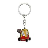 Aureliayue Funny Honk Silly Goose Keychain for Men & Women, Durable Key Holder for Car, Bag, Purse, Cool Accessories for Keys