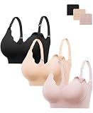 HBselect Nursing Bras for Breastfeeding Comfort Jelly Seamless Nursing Bra