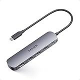 Anker USB C Hub, 5-in-1 USB Hub for Laptops, 4K HDMI USB-C Multiport Adapter with 90W Max Power Delivery, 3 USB A Data Ports USB C Dongle, Compact for MacBook, Dell, and More (Charger Not Included)