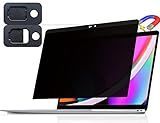 Peslv Magnetic Privacy Screen for Macbook Pro 13 Inch (2016-2022, M1, M2) / Macbook Air 13 in (2018-2021, M1), Removable Anti Blue Light Glare Filter for Mac 13In Laptop