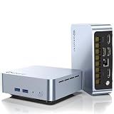 Getorli Mini PC AMD Ryzen 5 3501U (4C/8T, Max 3.7GHz) Small Desktop Computer 16GB DDR4 RAM 512GB NVMe SSD Budget Micro Compact PCs 4K HD Dual HDMI WiFi 6 BT5.3 Prebuilt OS-Home Office Gaming Streaming