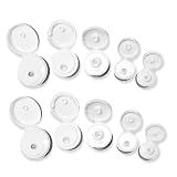 Generic 10-Pack Bottle Emptying Cap Kit with 5 Sizes - Reusable, Leak-Proof, Flip Top, Snap Top, Dispenser Cap, Fit Most Bottles - Easy, Zero Waste, Money Saver, Perfect Home & Bathroom Accessories