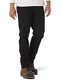 Rustler Men's Classic Regular Fit Jean,Coal Black,34W x 30L