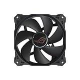 ASUS ROG Strix XF120 Whisper-Quiet, 4-pin PWM Fan for PC Cases, Radiators or CPU Cooling (120mm, up to 400,000 Hours lifespan, Magnetic-Levitation, 1800RPM)