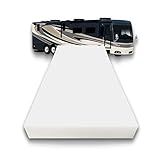 FoamRush 3-Inch Bunk (28" x 72") High Density Foam RV Mattress Replacement, Firm, Pressure Relief Support, Travel Camper Trailer Truck, Made in USA, CertiPUR-US Certified, Cover Not Included