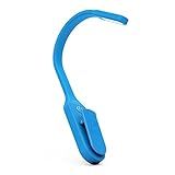 The Original Mighty Bright Recharge Clip On Rechargeable Book Light Reading Light, Warm Eye Care LEDs, Flexible, Durable, Dimmable, Perfect for Kids, Bookworms, Reading in Bed, Lasts 60 Hours (Blue)