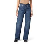 Levi Strauss Signature Women's Heritage High-Rise Loose Straight Jeans Stretch Denim (Also Available in Plus Size), (New) Supernova, 12