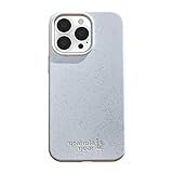 Eco by GranolaGear - Eco-Friendly Phone Case for iPhone 14 Pro - Biodegradable, Compostable, Plastic-Free, Made from Plants - Alpine Snow