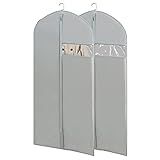 Garment Bags for Travel, 50'' Garment Bags for Hanging Clothes, Suit bag (Set of 2, 23.3'' X 50'')