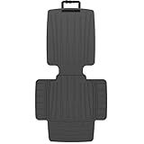 insefocc Car Seat Protector for Child Car Seat，TPE Waterproof & Anti-Slip （No Imprints）,carseat Protector car seat Cover Universal Fit for Baby & Pet Use, BPA-Free（Black -1 PC）