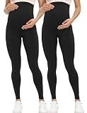 Buttergene Maternity Leggings Buttery-Soft 28'' Maternity Yoga Pants