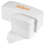 FEBABACI 300 Pcs Non Woven Wax Strips,Body and Facial Wax Strips for hair removal,Professional waxing strips without wax(2.8''x 7.9'' and 1.4''x 3.9'')