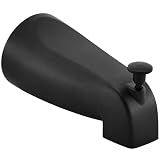 Slip Fit Tub Spout with Pull-Up Diverter for 1/2 in Copper Tube