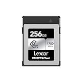 Lexar 256GB CFexpress Type B Silver 2.0 Card, 1750/1300 MB/s, 8K Video