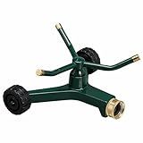 3-Arm Metal Sprinkler with Wheel Base (3-Arm Sprinkler)