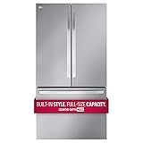 LG LRFLC2706S 27 Cu. Ft. French Door Smart Refrigerator in Stainless Steel