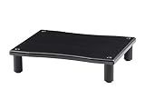Monolith Amplifier/Component Stand XL - Open Air Design, Scratch-Resistant, Hold up to 200Lbs., Perfect Way to Organize AV Components, Black