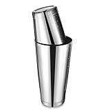 Boston Cocktail Shaker, Drink Mixing Set (18oz & 28oz) Weighted Stainless Steel Shaker Tins, Cocktail & Martini Mixed Drink Shakers, Essential & Professional Bar Tools For Bartending