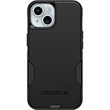 OtterBox iPhone 16e, 15, 14, & 13 Commuter Series Case - Black, Slim & Tough, Pocket-Friendly, with Port Protection