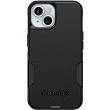 OtterBox iPhone 16e, 15, 14, & 13 Commuter Series Case - Black, Slim & Tough, Pocket-Friendly, with Port Protection
