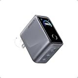 Anker Prime Charger,160W 3-Port Compact GaN USB C Charger,Smart Display,Touch Control,Up to 140W Fast Charging for One Device,for MacBook Pro,Laptop,iPhone 17 Series(Cable Not Included,Non-Battery)