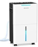 21-Pint Dehumidifier, Dehumidifier for Basement with Drain Hose, 1600 sq ft
