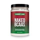NAKED Cherry Lime BCAAs Amino Acids Powder, 100% Pure 2:1:1 Formula, Vegan Branched Chain Amino Acids, Instantized All Natural BCAA Powder Supplement - 501 Grams, 34 Servings