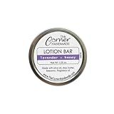 The Corner Handmade Lotion Bar Moisturizer, Lavender & Honey