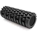 Deep Tissue Massage Roller For Myofascial Release, Physical Therapy, and Scar Tissue, Black
