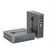 Bmax Mini PC Computer, Intel N4500 Processor(Turbo 2.8GHz) 8GB RAM 256GB M.2 SSD Mini Desktop Computer with VESA Mount for Office Home Business HTPC Proxmox, Dual 4K Display, WiFi 5, Win11 Pro B3 Pro