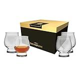 Libbey Signature Kentucky Bourbon Trail Whiskey Glasses Set of 4, Dishwasher Safe, Restaurant Quality Bourbon Tasting Glasses