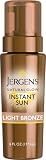 Jergens Natural Glow Self Tanner Mousse, Light Bronze Tan, 6 fl oz