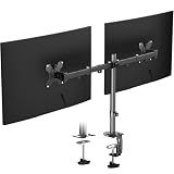 Pholiten Dual Monitor Mount for 2 Screens up to 32 Inches and 22lbs Each