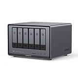 UGREEN NAS DXP6800 Pro 6-Bay Desktop NAS, Intel i5 1235u 10-Core CPU, 8GB DDR5 RAM, Built-in 128G SSD for System, 2X 10GbE, 2XM.2 NVMe Slots, 8K HDMI, 2XTBT4, Network Attached Storage (Diskless)