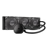 CORSAIR Nautilus 360 RS Liquid CPU Cooler – 360mm AIO – Low-Noise – Direct Motherboard Connection – Daisy-Chain – Intel LGA 1851/1700, AMD AM5/AM4 – 3X RS120 Fans Included – Black