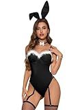 Neohouny Sexy Lingerie for Women - Funny Halloween Costumes Adult 2025 Black L
