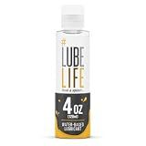 LUBELIFE Water Based Lube Personal Lubricant for Men Women Toys Travel, 4oz