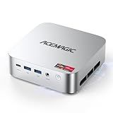 ACEMAGIC K1 Mini PC AMD Ryzen 4300U (Up to 3.7GHz), 8GB DDR4 256GB SSD, Mini Computer with Radeon Graphics, 4K Triple Display USB-C 28W Performance, Ethernet VESA, WiFi/BT, Business & Home Office