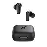 Soundcore P30i by Anker Noise Cancelling Earbuds, Strong and Smart Noise Cancelling, Powerful Bass, 45H Playtime, 2-in-1 Case and Phone Stand, IP54, Wireless Earbuds, Bluetooth 5.4 (Black)