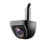 NATIKA Backup/Front View Camera,IP69K Waterproof Great Night Vision HD and Super Wide Angle Metal OEM Style Reverse Rear View Backup Camera for Cars Pickup Trucks SUVs RVs Vans (Black)