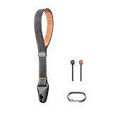 PGYTECH Camera Wrist Strap for Photographers Adjustable Quick Release Camera Hand Strap for Sony, Nikon, Canon, Gopro (Dark Grey)