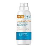 AcneFree Salicylic Acid Body Spray, Pore Clarifying Solution for chest and back, 5 Ounce