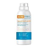 AcneFree Salicylic Acid Body Spray, Pore Clarifying Solution for chest and back, 5 Ounce