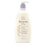 Aveeno Baby Calming Comfort Moisturizing Body Lotion with Relaxing Lavender & Vanilla Scents, Non-Greasy Baby Lotion, Nourishing Prebiotic Oatmeal, Paraben- & Phthalate-Free, 18 fl. oz