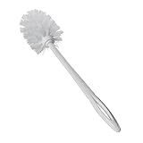 Rubbermaid Commercial Products 15" Toilet Brush, White, Toilet Bowl Brush for Bathroom, Professional/Janitorial Scrub Brush for Toilet