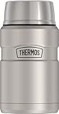 THERMOS Stainless King Vacuum-Insulated Food Jar, 24 Ounce, Matte Steel