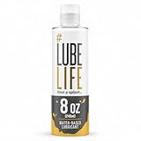 LUBELIFE Water-Based Lube – Personal Lubricant for Men, Women & Couples, Travel Size, Non-Staining, Easy Clean-Up, Toy-Safe, 8 Fl Oz
